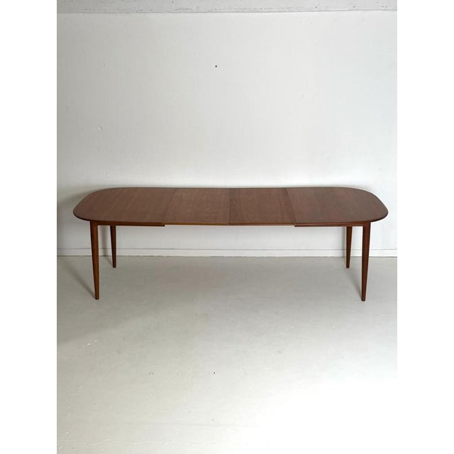 Danish Extendable Teak Dining Table, 1960s For Sale - Image 9 of 15