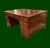 Vintage Mahogany Pedestal Desk, 1890s For Sale - Image 4 of 4