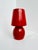 Mushroom Table Lamp in Red Murano Glass from La Luce Vetro Arte Muranese, Italy, 1970s For Sale - Image 14 of 15