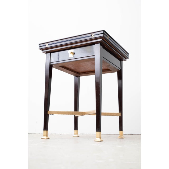 Art Nouveau Gaming Table by Michael Niedermoser for Villa Reicher, Vienna, Austria, 1905 For Sale - Image 15 of 18