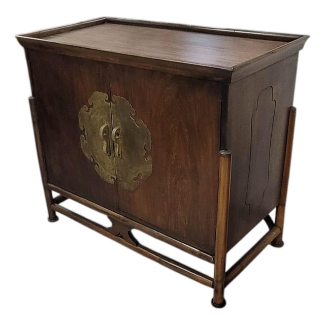 Mid-Century Chinoiserie Ming-Style Cabinet For Sale