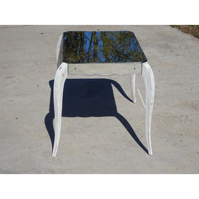 Wooden Coffee Table and Mirror, 1950s For Sale - Image 13 of 14
