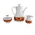 Modern 1970's Modern Thomas Rosenthal Coffee Tea Set German Porcelain Cream & Sugar For Sale - Image 3 of 10