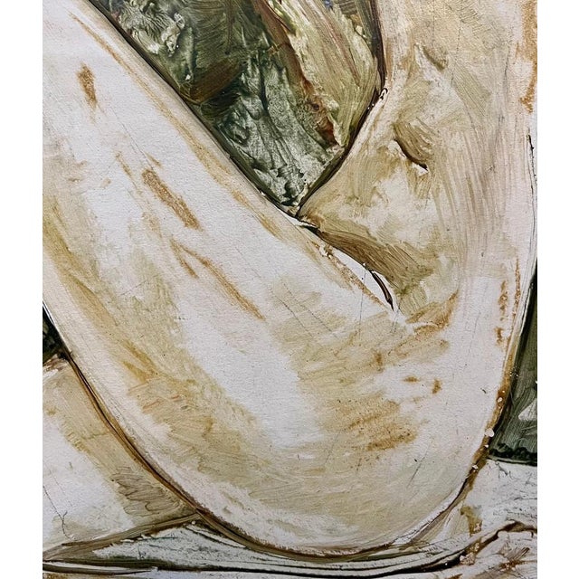 Vivaldo Martini, Eve and the Apple, Oil on Canvas For Sale - Image 6 of 15