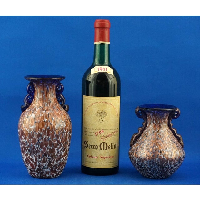 Glass Glass Vases, 1960s, Set of 2 For Sale - Image 7 of 18