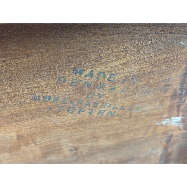 Mobelfabrikken Toften Furniture Side Table, Mid 20th Century For Sale - Image 12 of 12