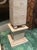Pair Very Large Mid Century Architectural Painted Wood Obelisks. For Sale - Image 10 of 11