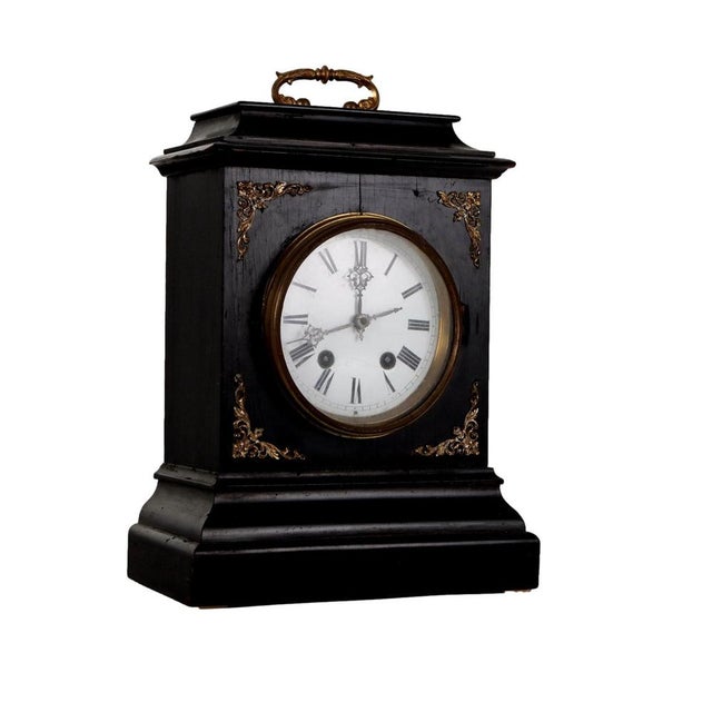 Wooden Freestanding Clock For Sale - Image 8 of 8