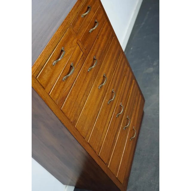 Antique Dutch Mahogany Dentist Cabinet, 1930s For Sale - Image 9 of 17