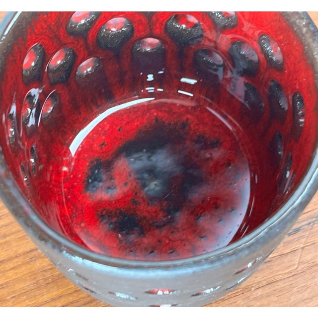 Mid-Century Modern Danish Studio Pottery Candleholder from Lehmann Pottery, 1960s For Sale - Image 11 of 18