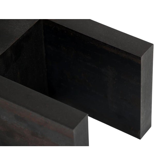 Cor Van Dijk, Minimalist Dutch Sculpture, 2000s, Metal For Sale - Image 4 of 5