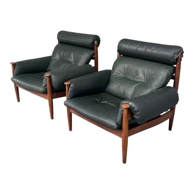Lounge Chairs by Eric Merthen for Ire Möbel Ab, 1960s, Set of 2 For Sale - Image 16 of 16