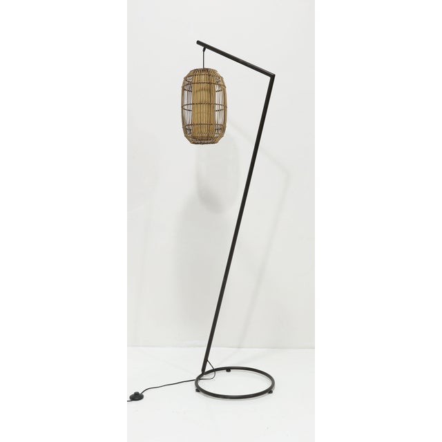 1980s Kenneth Cobonpue Kai Z Floor Lamp For Sale - Image 9 of 9