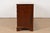 Henkel Harris Georgian Solid Cherry Wood Ten-Drawer Dresser, Newly Refinished For Sale - Image 10 of 12