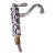 Waterworks Single Hole Polished Nickel Faucet - Kitchen or Bath For Sale