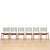 Set of Six Mid Century Danish Teak Dining Chairs For Sale - Image 4 of 11