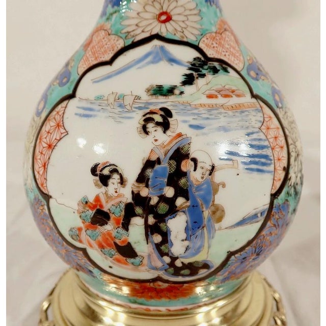 Napoleon III Oil Table Lamps, 19th Century, Set of 2 For Sale - Image 18 of 18