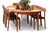 Danish Dining Chairs in Teak and Leather, 1960s, Set of 6 For Sale - Image 10 of 18