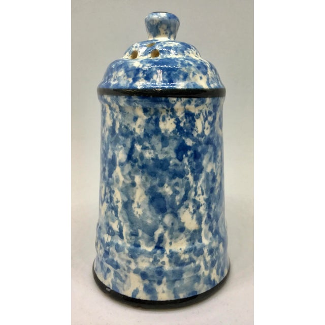 Cerulean 1960s Mid-Century Lighthouse Salt Shaker For Sale - Image 8 of 8
