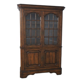 Guy Chaddock Country Distressed Finish China Cabinet For Sale