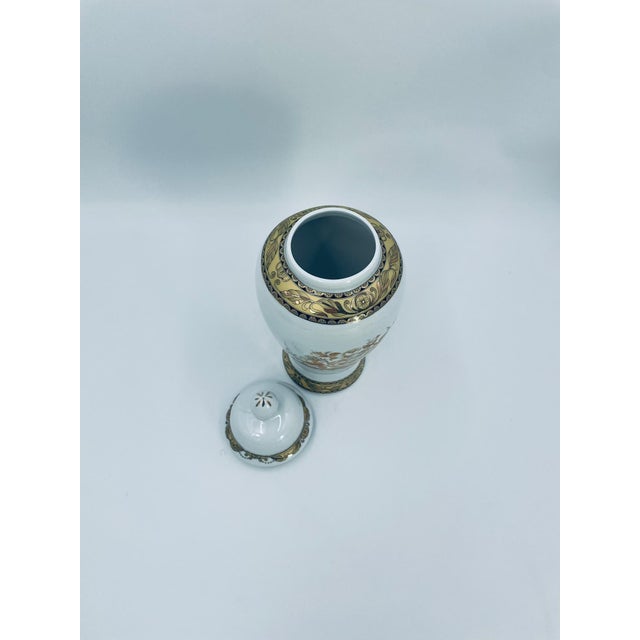 Vintage Amphora Porcelain Vase with Lid, 1975 For Sale - Image 6 of 10
