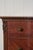 Wood 1950s French Louis XV Style Mahogany + Satinwood Book-Matched Veneered 3-Drawer Commode For Sale - Image 7 of 8