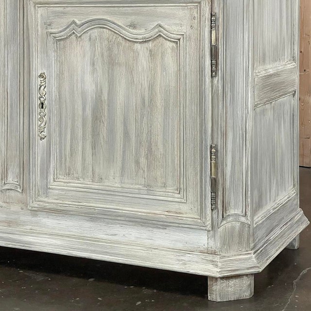 19th Century Country French Whitewashed Oak Buffet For Sale - Image 15 of 18