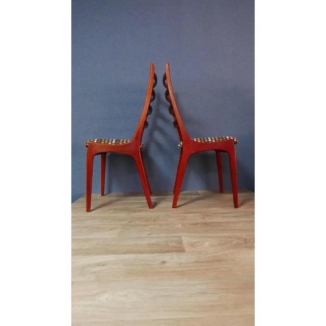 Set of Danish Teak Dining Chairs by KS Möbler, 1970s For Sale - Image 11 of 12