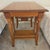 Late 1800's Art Nouveau Red Tiger Oak Library Table For Sale - Image 6 of 7