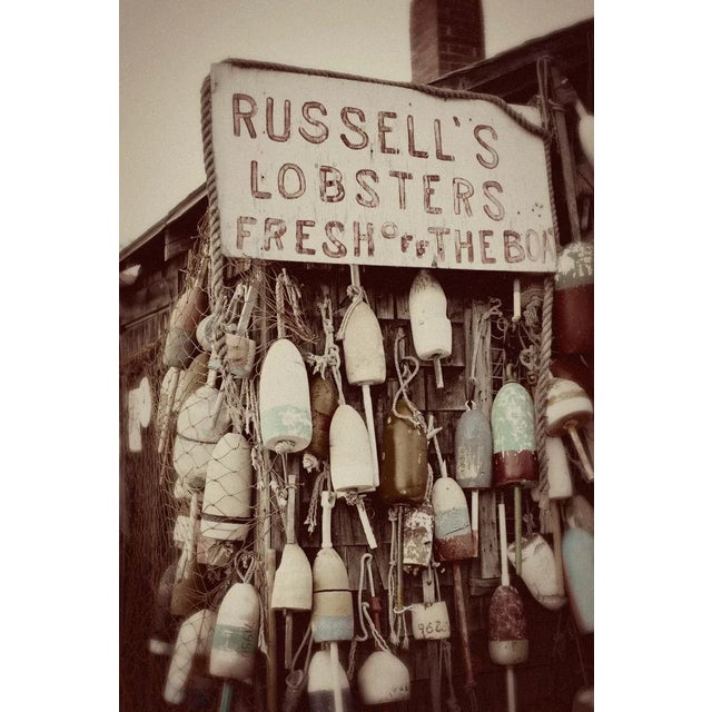 The lore, and tackle, of a small town outfit. Unframed Fresh Off The Boat by Michael Hedden Print, 24" x 36"