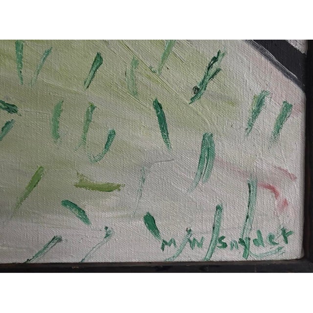 Paint Modern Oil Painting - Outsider Art For Sale - Image 7 of 8