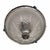 Art Deco Antique Art Deco Cut Crystal Flush Mount Ceiling Light Fixture For Sale - Image 3 of 4