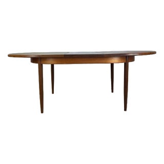 Vintage Danish Teak Dining Table, 1960s For Sale