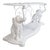 Vintage Hollywood Regency Elephant Console Table For Sale - Image 4 of 10