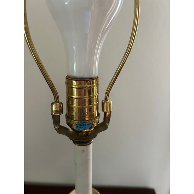 English Vintage Kaiser Kuhn Candlestick Lamp For Sale - Image 3 of 6