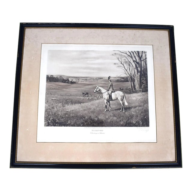 Tally-Ho: Fox Hunting in America 1943 by Franklin B. Voss (Signed) For Sale