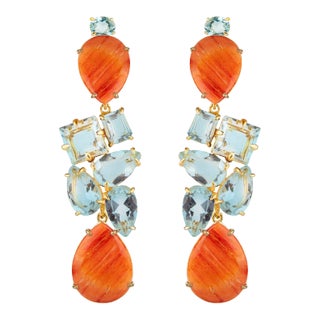 Santo Domingo in Orange, a pair For Sale