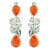 Santo Domingo in Orange, a pair For Sale