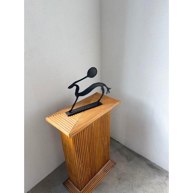 Limited edition sculpture produced by ikea in the 1990s by designer anna efverlund. beautiful patina. we love its lines,...