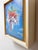 Surrealism Fuchsia de Mirabilibus by Sybiline | Oil on Wood Painting of a fairy emerging from a flower For Sale - Image 3 of 4
