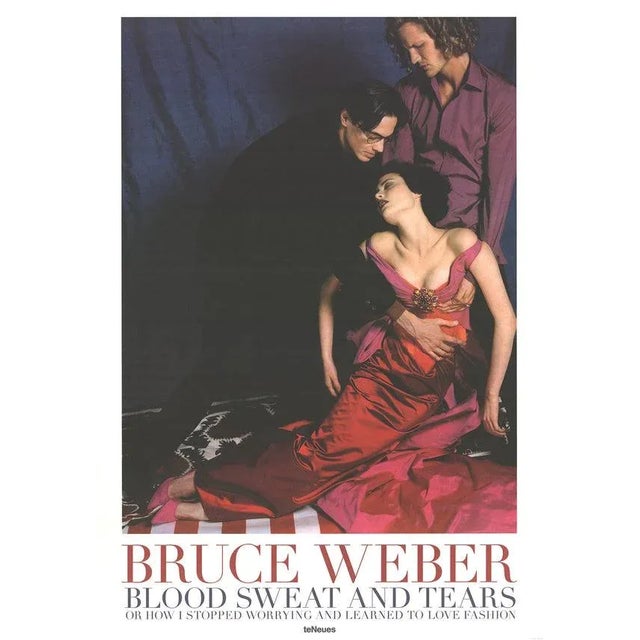 Artist: Bruce Weber Title: On the set Year: 1995 Signed: No Medium: Offset Lithograph Paper Size: 39.5 x 27.5 inches (...