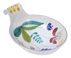 Vintage Ceramic Faience Bowl by Stig Lindberg for Gustavsberg, 1950s