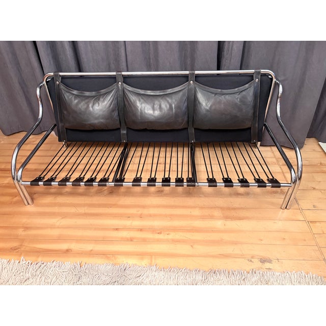 Stringa 3-Seater Sofa by Gae Aulenti for Poltronova, Italy, 1960s For Sale - Image 10 of 16