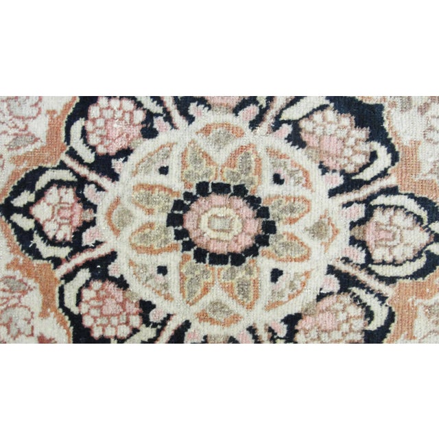 Textile Antique Persian Tabriz Hajji Rug, C-1900, 4'1" X 5'4" For Sale - Image 7 of 10