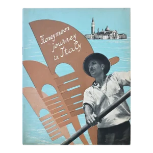 1937 Italian Travel and Tourism Pamphlet, Honeymoon Journey in Italy