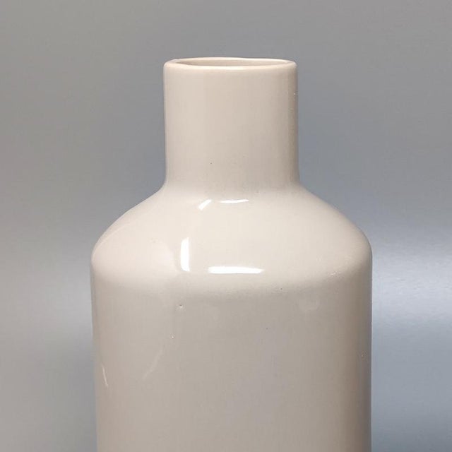 Beige Vases in Ceramic from Fratelli Brambilla, Italy, 1970s, Set of 2 For Sale - Image 4 of 6