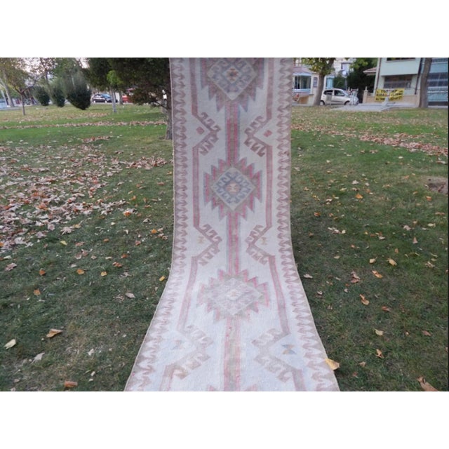 1970s Boucherouite Style Turkish Herki Rug For Sale - Image 5 of 13