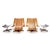 Magnificent Pair of 'Low Rider' G Plan Teak Housemaster Chairs and Footstools by K M Wilkins Circa 1970. The chairs...