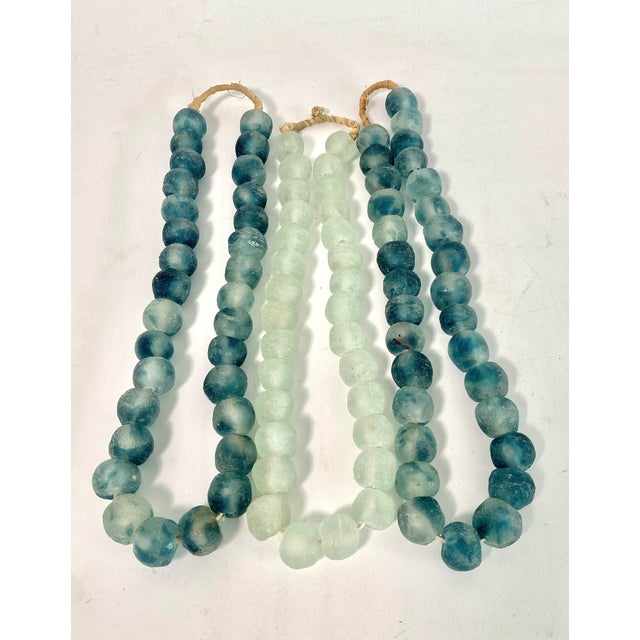 Late 20th Century African Large Glass Trading Beads - Set of 3 For Sale - Image 5 of 6