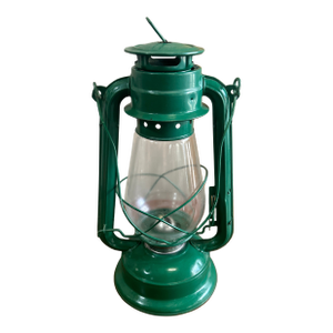 Vintage Green Industrial Style Lantern